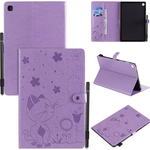 Sleep Wake Up Skin PU Leather Cover For Samsung Galaxy Tab S5e 10.5 Inch 2019 T720 T725 Cases Tablet Protective Cover Coque+pen