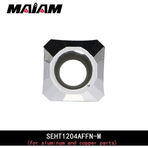 SEHT1204 SEHT1204AFFN SEHT1204AFFN-M inserts carbide cnc milling cutter insert for milling Special for aluminum and copper