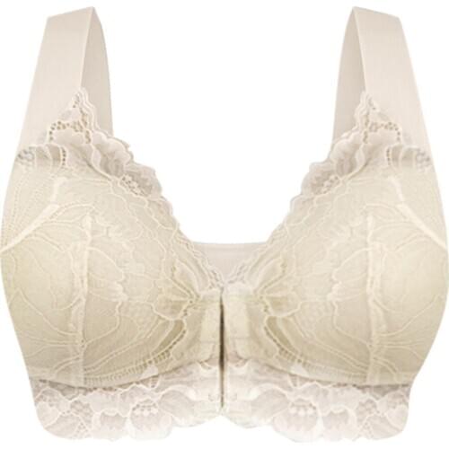 Womens tube top Adjustable Sports Front Closure Extra-Elastic Breathable Lace Trim Bra corset top Sports bra tube tops