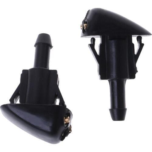 2Pcs Windshield Wiper Washer Spray Nozzle For Hyundai Accent Elantra Sonata Tiburon Kia Optima Amanti Rio Spectra 2004