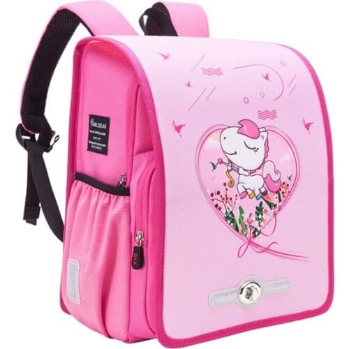 2021 Children School Bags for Boys Girls Kids Cartoon Orthopedic Schoolbag Primary Grade 1-2 School Backpack Mochilas Infantil