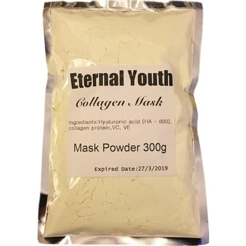 300grams Collagen Facial Peel Off Mask Powder With Hyaluronic Acid Moisturizing Skin Repair Oil Control SPA Skin Care