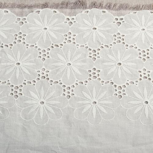 37cm high quality cotton cotton embroidery lace skirt lace DIY handmade accessories