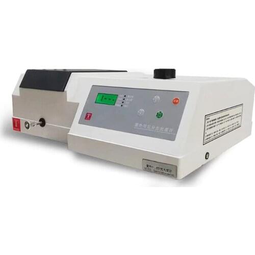 721Visible Spectrometer Wavelength 325-1050nm UV Spectrophotometer Tester Precision UV-Vis Photometer with Analyser Cuvette Kit