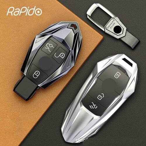 Car Key Fob Case Cover Protector Suitable For Mercedes Benz E C Class W204 W212 W176 GLC CLA GLA Car Accessories
