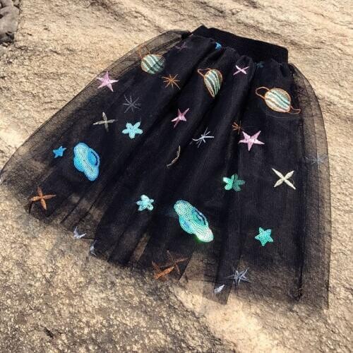Childhood Lovely Fluffy Skirts For Girls