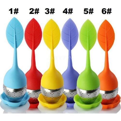 DHL 500PCS Strawberry Tea Infuser Stainless Steel Tea Ball Leaf Tea Strainer for Brewing Device Herbal Spice Filter Tools