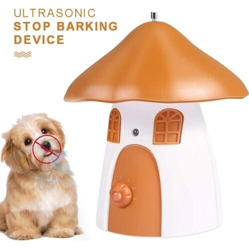 Mayitr 1pc High Quality Ultrasonic Dog Bark Control Equipment Waterproof Outdoors And Indoors Anti Barking Device