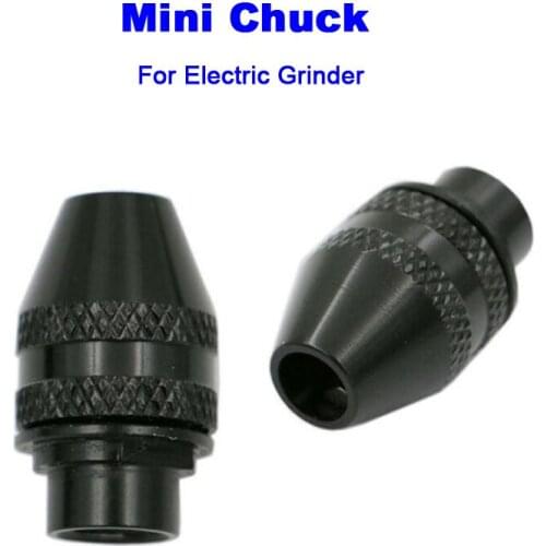 0.3-3.2mm Mini Multi Keyless Drill Chuck M7 M8X0.75 Change Tool Quickly Three-Jaw Drill Chuck For Rotary Grinder