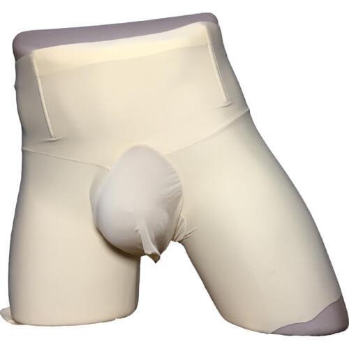 Men Sheer Breathable Crotch Pouch Shapewear Stretch Shorts Slim Fit Tummy Control Soft Body Shaping Underwear