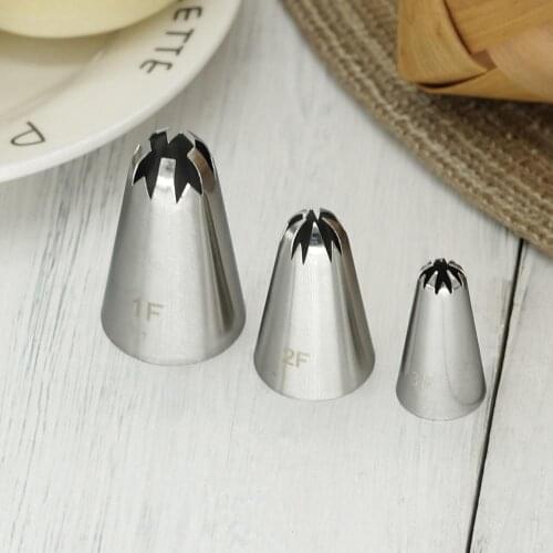 Piping Nozzle Set Drop Flower Pastry Icing Tips For Create Cherry Blossom Shape Cake Decorating Baking DIY Meringue