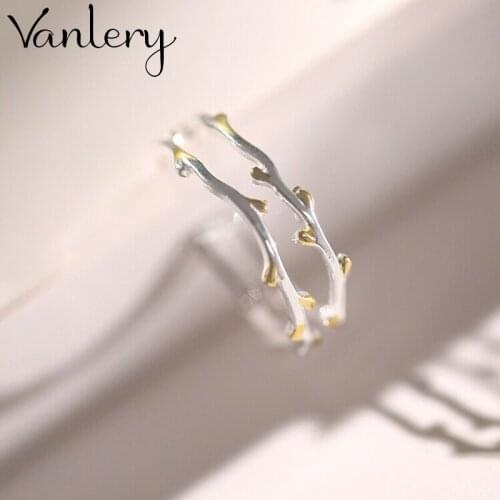 Charming Original Design Bohemian Branch Rings For Women Fashion Open Finger Rings Female Boho Jewelry 2021