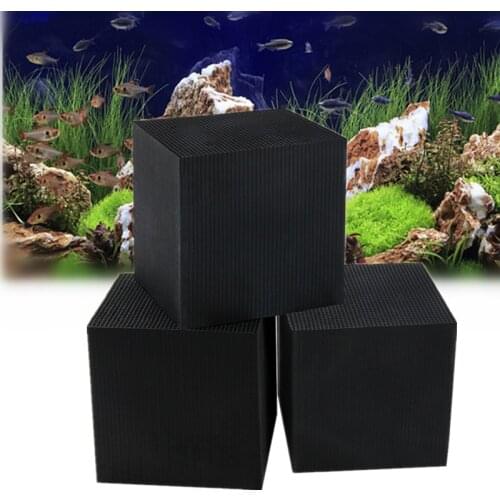 Activated Carbon Water Purifier Cube Ultra Strong Filtration Absorption Honeycomb Carbon Filter Media