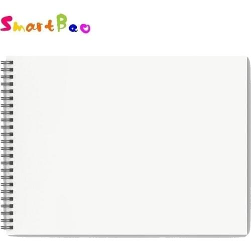 A4 Blank Sketch Book Art Design Illustration Notebook Fashion Drawing Book Hard Cover Sketchbook Acuarela 50 Sheets Paper (120g)
