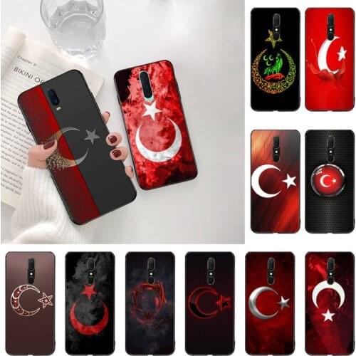 Republic Turkey Flag Ankara Soft black Phone Case For Oppo A5 A9 2020 Reno2 z Renoace 3pro Realme5Pro