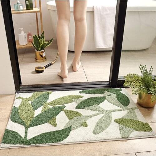 Cute Bathroom Carpet Non-slip Bath Carpet Outdoor Shower Room Floor Mat with Water Pacifier for Bedroom Toilet Door Mat