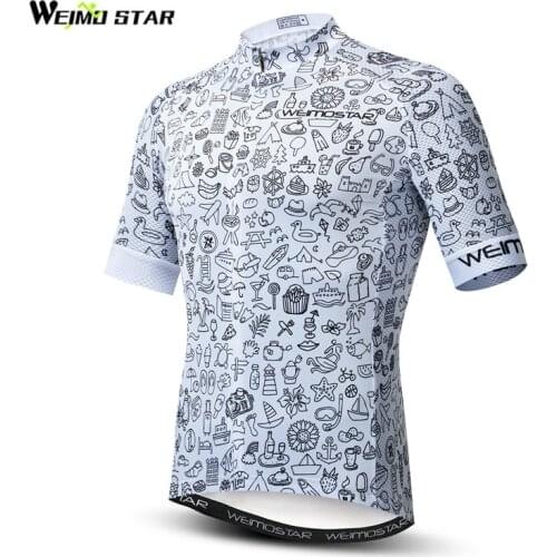 Weimostar Summer Short Sleeve Cycling Jersey MTB Bicycle Clothing Maillot Ciclismo 2021 Road Bike mtb Jersey Cycling Shirt Ropa