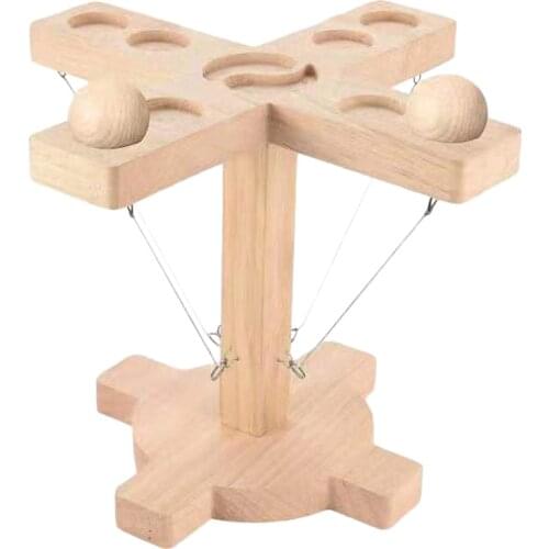 Funny Drinking Game Toys Wooden Ring Toss Game Toss Hook Board Games Party Fast-paced Interactive Battle Game Toy For 4 People