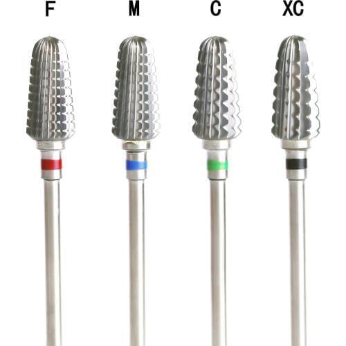 High Quality 1PC Tungsten Carbide Nail Drill Bits Electric Manicure Drill Machine Accessories Dead Skin Cutter Nail File Nail Ar