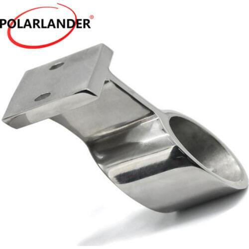 1 PCs Stainless Steel Railing Support Light Bracket Hand Rail Stanchion 7/8" 22mm Hardware for Marine Boat Yacht