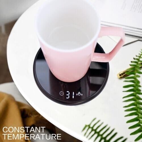 Electric Waterproof Touch Cup Warmer Heating Mat Pad Heater Tea Coffee Milk Home Electric Hand Fast Heater Warmer with Timer