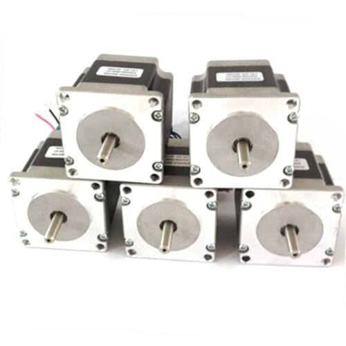 Supply NEMA23,57BYGH hybrid stepping motor body 76mm, 1.89N.m, 1.8 degrees OZ/IN 57HS76-3004