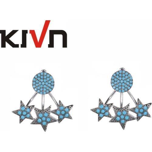 Серьги-каффы KIVN China At AliExpress