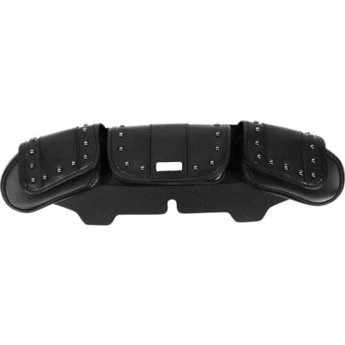 Motorcycle Windshield Saddle Pouch Pocket Fairing Bag For 96-13 gl