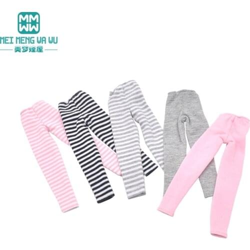 Blyth doll clothes Toys Azone OB23 OB24 doll accessories Fashion striped leggings