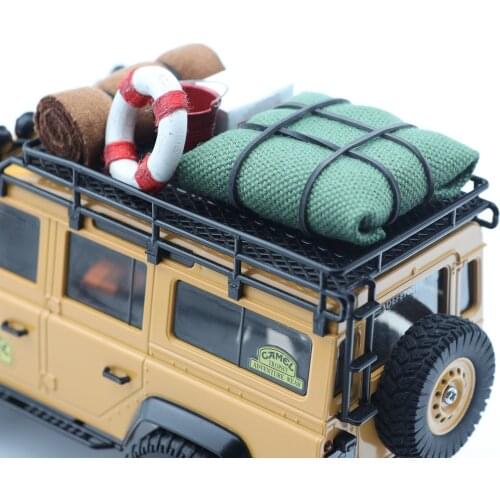 Orlando Hunter Mood Piece Luggage Baggage Package Military Supplies Model 1:35 32 24 Alloy Car Decoration