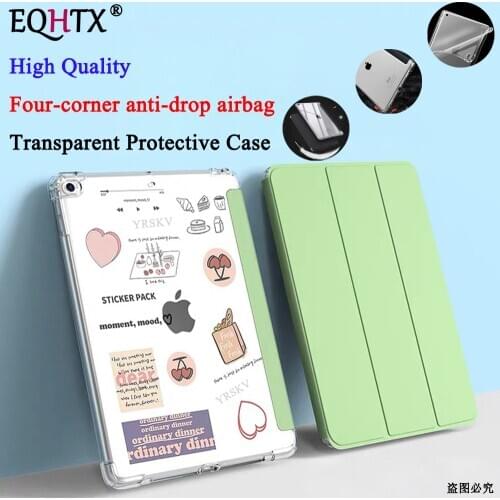 Transparent Four Corner Protection Airbag 2020 Case For iPad Air 4 10.9,for iPad Pro 11 10.5 10.2 9.7 Air 3 2 1 Mini 1 2 3 4 5