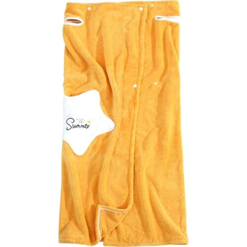 Drop Shipping New Fast Drying Bath Skirt Microfiber Beach Spa Bathrobes Boob Tube Top Sauna Clothes Bath Towel Soft Absorbent