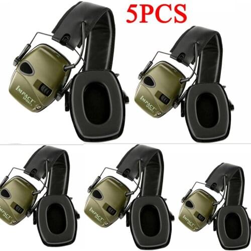 Foldable New Tactical Electronic Shooting Earmuff Anti-noise Headphone Sound Amplification Hot Sale Hearing Protection Headset