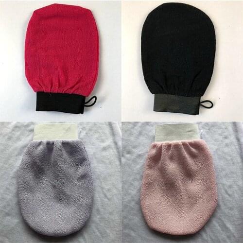Bath Scrub Glove Massage Mitt Body Facial Hammam Exfoliating rayon