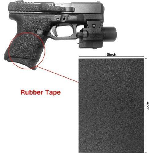 Texture Grip Wrap Non-slip Rubber Tape Glove for Glock 19 23 25 32 38 holster fit for 9mm pistol gun magazine accessories