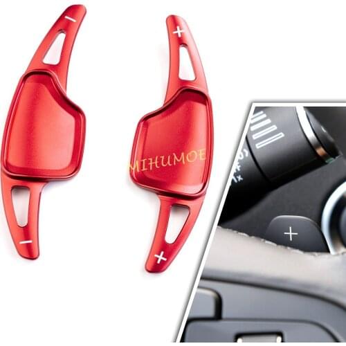 Steering Wheel Paddle Shifter Extension For Cadillac XT4 XT6 CT4 CT5 Red