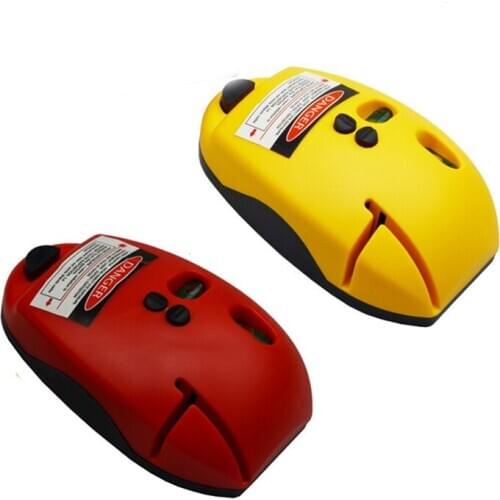 Factory-outlet! MiNi mouse level 2 Lines Laser level, multi functional laser level lines, 100pcs/lot
