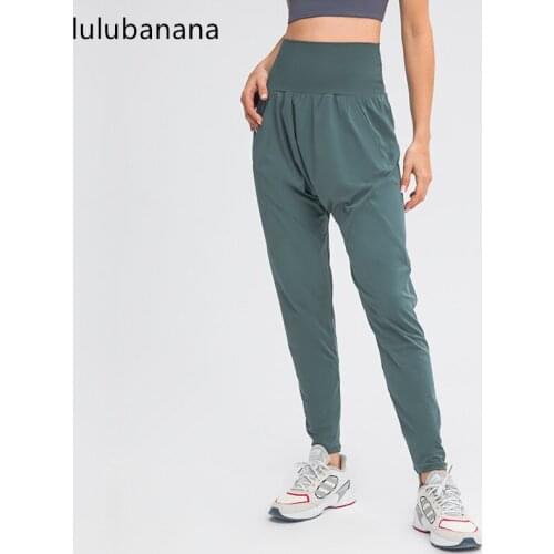 Lulubanana YOGA Womens Lightweight Joggers Pants with Pockets Drawstring Workout Running Pants with Elastic Waist