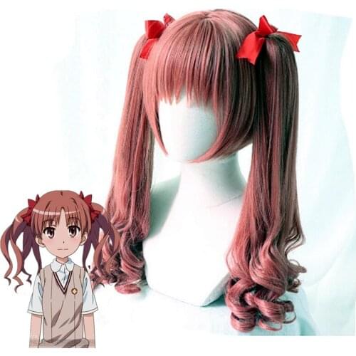 Toaru Kagaku no Railgun S women Shirai Kuroko cosplay wig To Aru Majutsu no Index Shirai Kuroko cosplay hair costumes