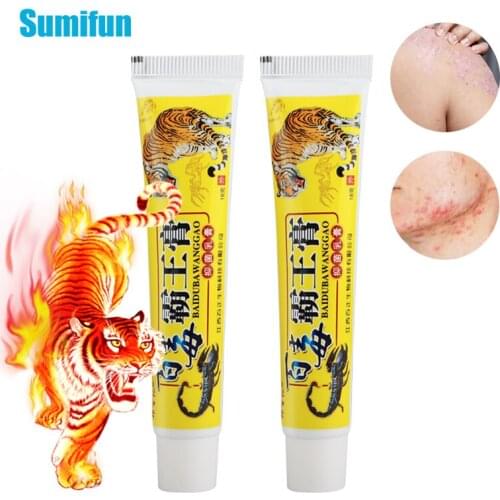 1Pcs Scorpion Tiger Balm Ointment Treat Eczema Dermatitis Psoriasis Cream Antibacterial Antipruritic Anti-Itching Plaster