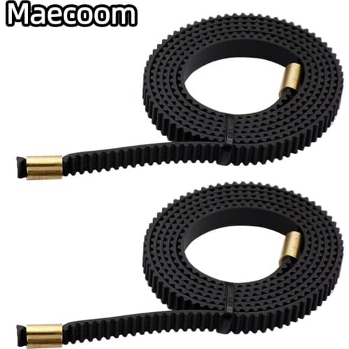 2pcs X+Y Axis Synchronous Belt Gt2-6Mm X 765Mm+Y 720Mm Closed-Loop Timing Belt Terminal For Creatity Ender 3 3D Printer Parts