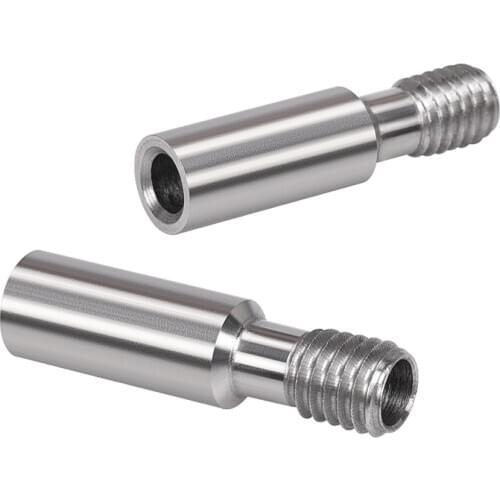 BIQU B1 3D Printer Accessories Stainless Silver Heat break Throat For CR10 1.75MM Filament Smooth Threaded 3D Printer Parts