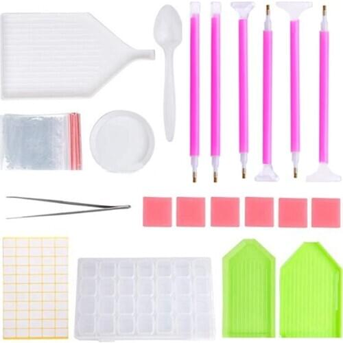 Diamond Painting Tools 20pcs 5D Diamond Painting Accessories Kits