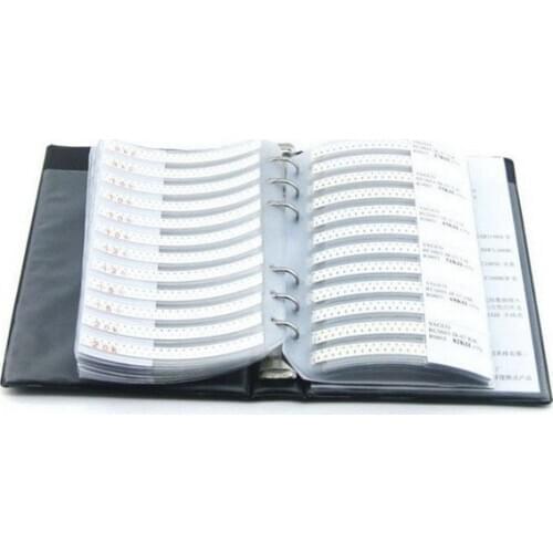FreeShipping R0201 0201 Series SUPEROHM SMD Resistor 106 types 3025pcs 5% Tolerance Electronic Components Sample Book