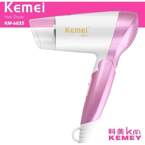 1600W Foldable Electric Hair Dryer Household Salon Hot/Cold Portable Blow Dryer Low Noise Wind Travel Styling Tools