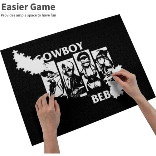 Best Anime Cowboy Bebop Jigsaw Puzzle For Adults Kids Diy Games Cowboy Bebop Cowboy Bebop Anime Manga Space Cowboy Tv Show Tv