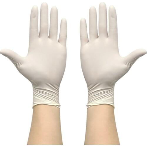 Disposable Nitrile Gloves Powder Free Latex Gloves For Dishwashing Gardening Kitchen Household Use White Black Gloves 100pcs