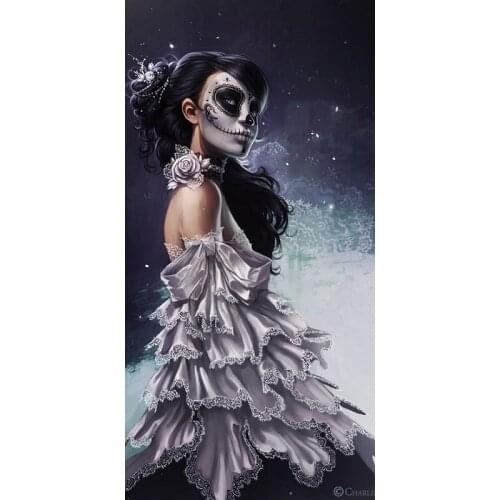 Towels Custom Skull Bride Printed Microfiber Beach Towel serviette de plage toalha Travel Drying Shower Bath Towels 70X140CM