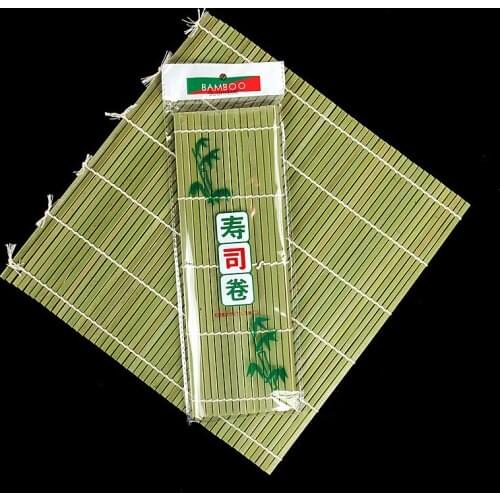 1PCS Sushi Rolling Roller Bamboo DIY Sushi Mat Onigiri Rice Roller Hand Maker Sushi Tools Kitchen Japanese Food Accessories