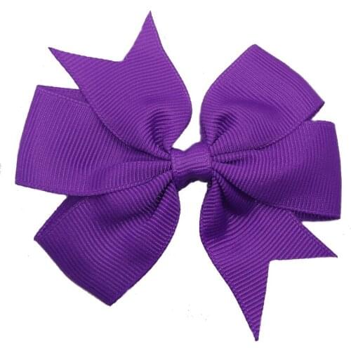 1 Pcs Solid Grosgrain Ribbon Bows Clips Hairpin Girls Hair Bows Boutique Hair Clip Headware Kids Hair Accessories A068